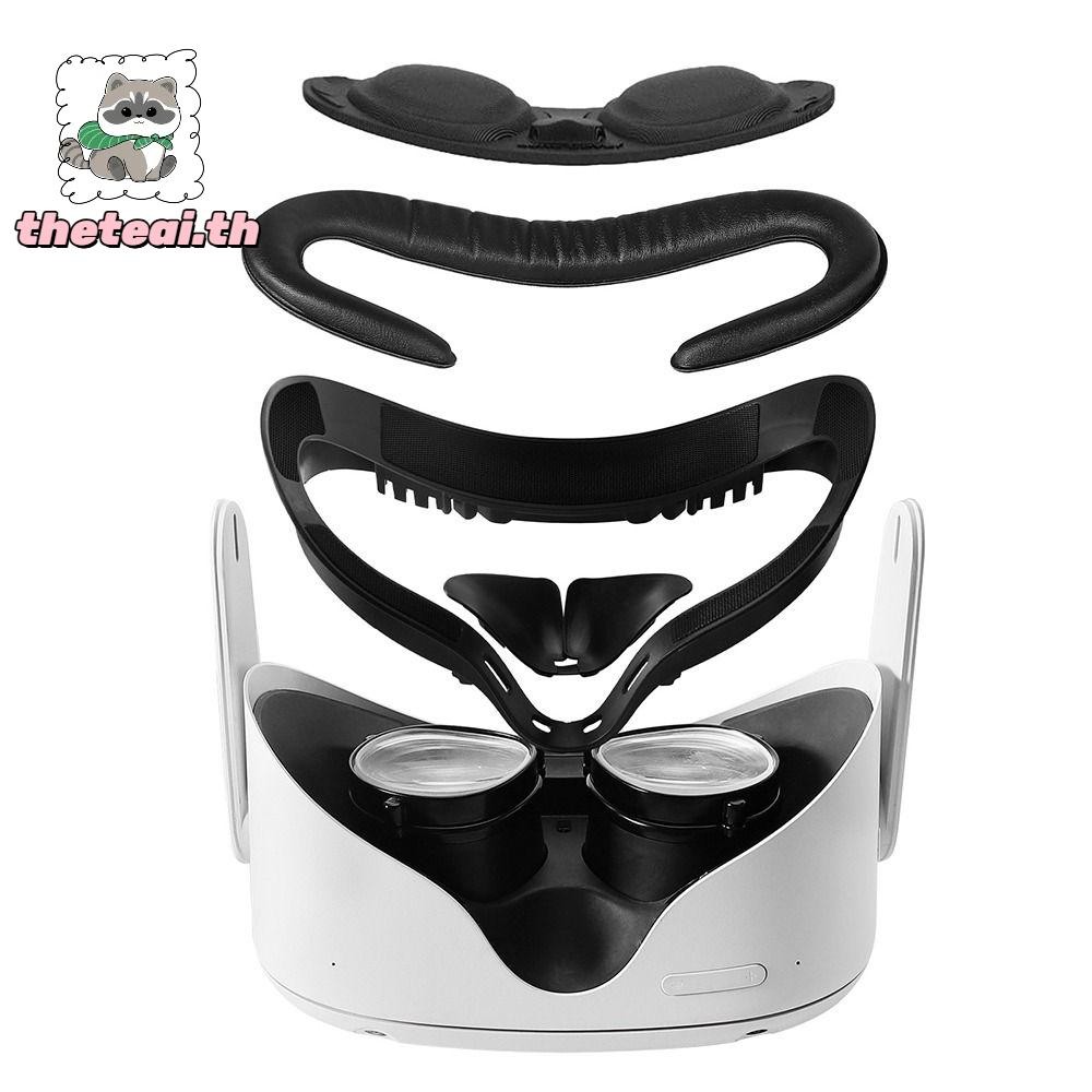 THETEAI VR Facial Cover อุปกรณ์เสริมอะไหล่สําหรับ Quest2 Face Cushion Pad สําหรับ Quest2
