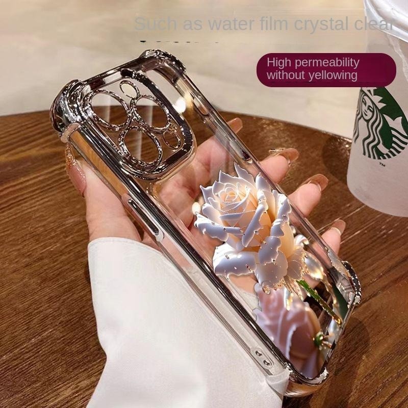 คริสตัล Rose สําหรับ Vivo Iq00 Z6x Neo5se Z8x Z9-5g Z9 Turbo Iq00 Z9x Iq00 Z10 13 เคสโทรศัพท์ Soft A