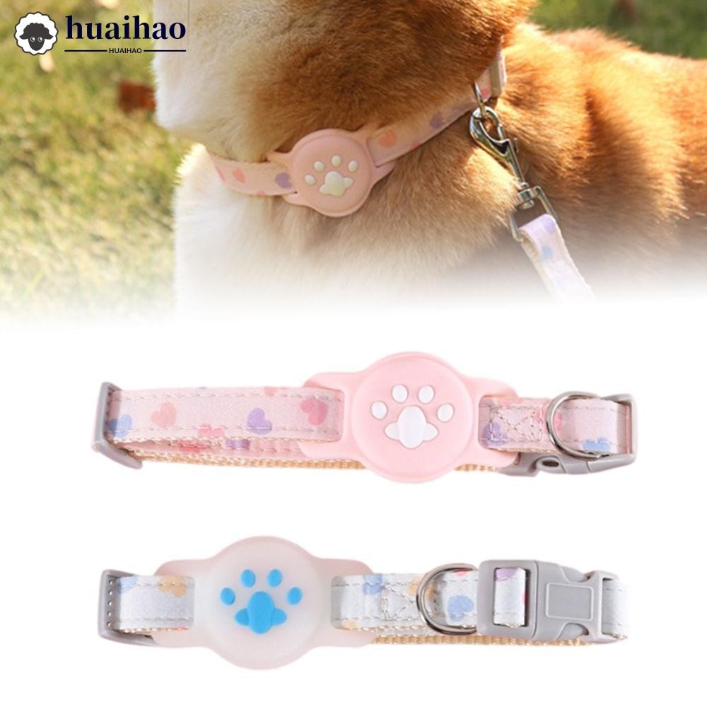 HUAIHAO แมวน่ารัก Paw Night Light Tracker Footprint ป้องกันสัตว์เลี้ยงสัตว์เลี้ยง Loss ป้องกันสําหรั