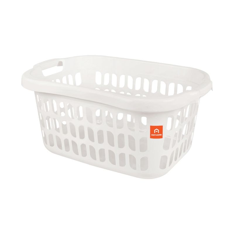 HOMEMART ตะกร้าผ้าเหลี่ยม 4226 สีขาว