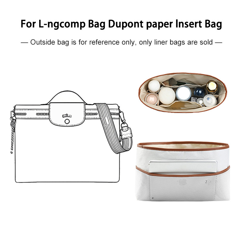 Tyvek Inner Bag for L-ngcomp Energy Briefcase - Waterproof Storage Liner Custom Fit Organizer Pouch 