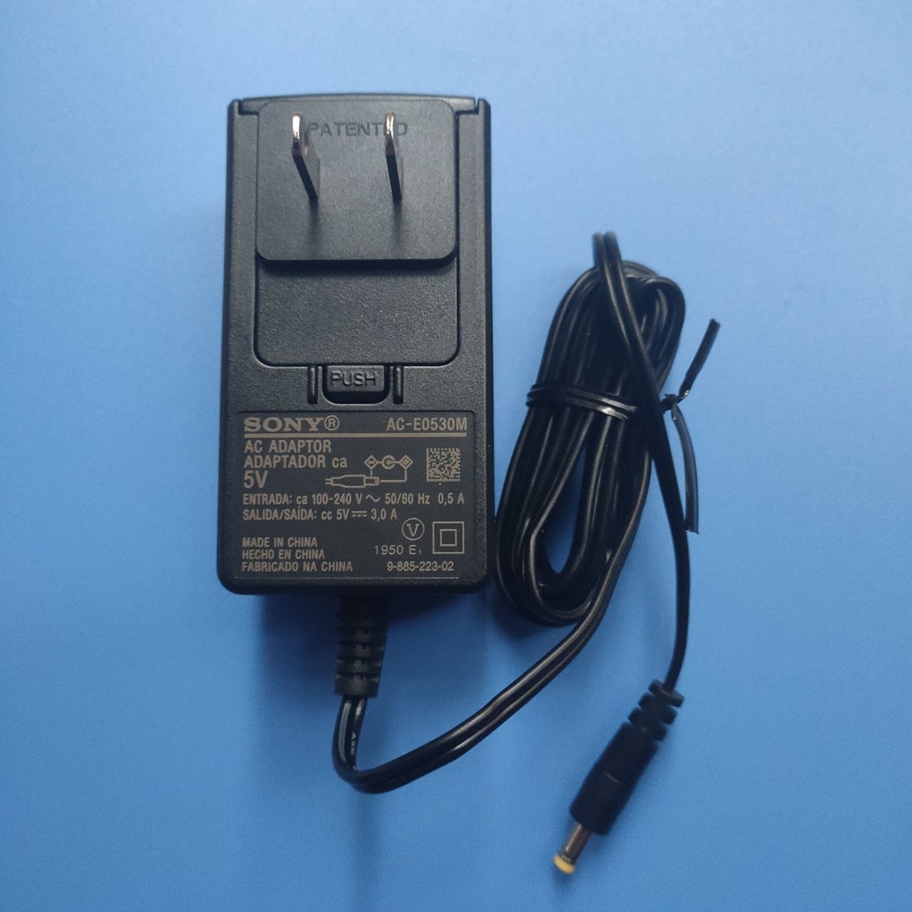 Sony Sony SRS-XB3 SRS-XB30 ลําโพงเสียงขนาดเล็ก 5V Power Adapter เครื่องชาร์จ 15v