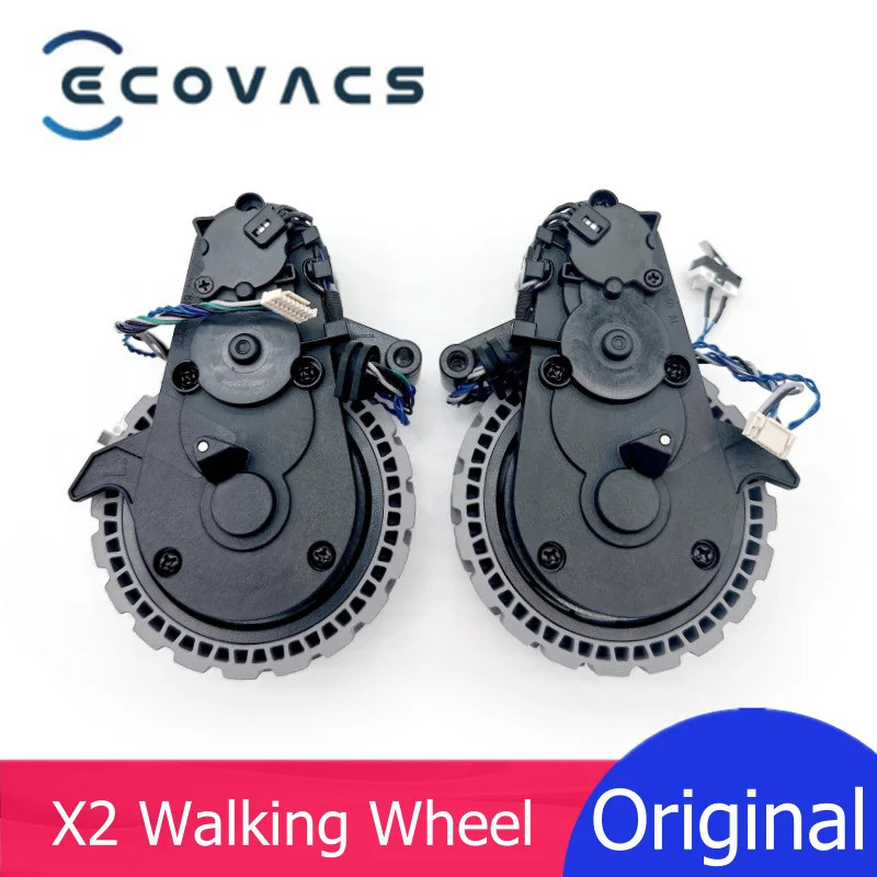 ECOVACS X2 Wheel for Deebot X2 Omni / X2 Pro Left or Right Wheel Robot Vacuum Cleaner Parts Accessor