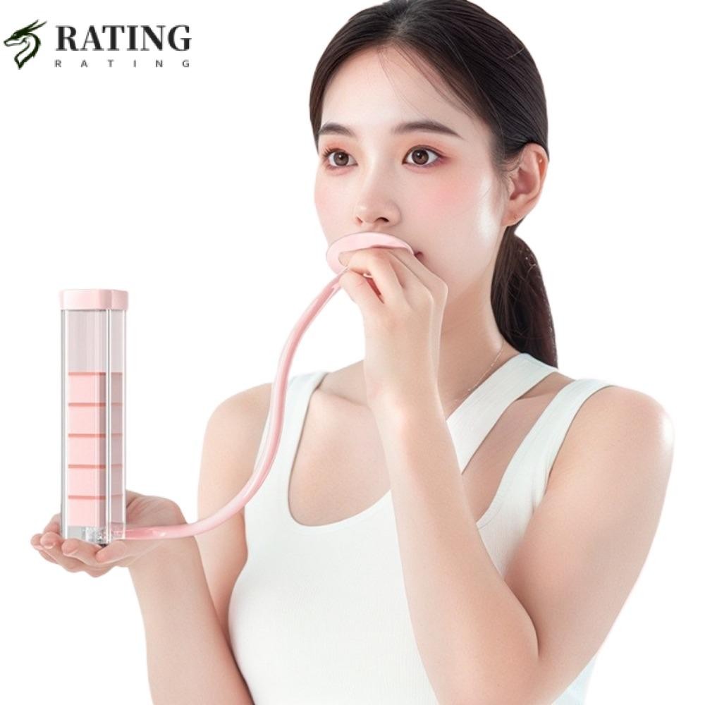 RATIN Breathing Dumbbell, Abdominal Breathing Adjustable Breathing Trainer, Portable Core Strength T