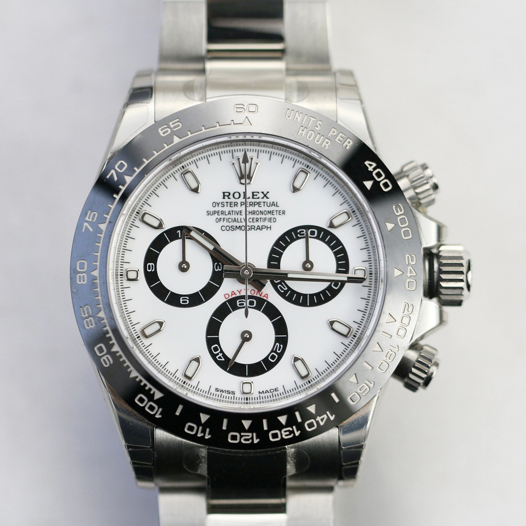 Rolex Rolex Rolex Rolex Rolex Daytona Panda Eye 40mm นาฬิกาผู้ชาย116500