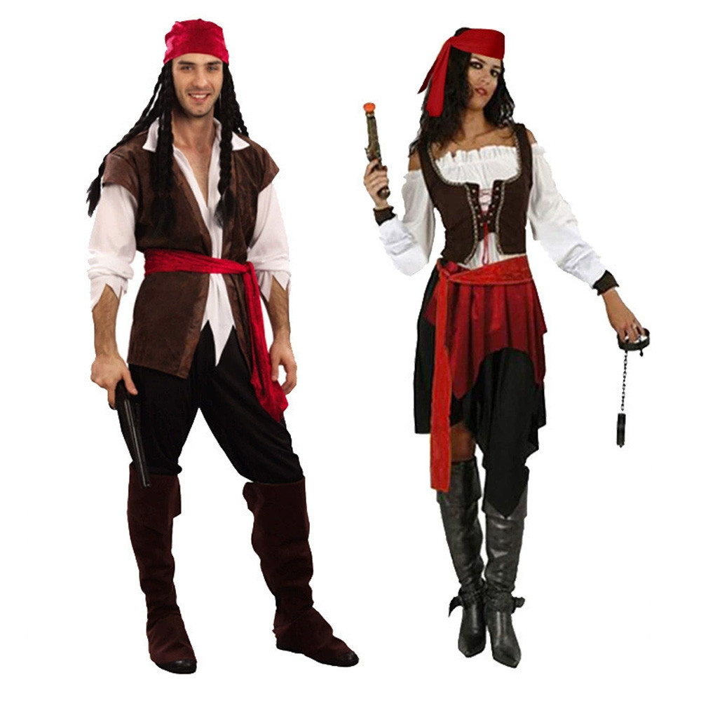 ชุดคอสเพลย์ Pirates Of The Caribbean สำหรับฮาโลวีน