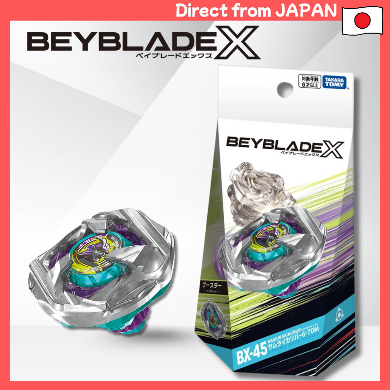 BEYBLADE X BX-45 Booster Samurai Caliber 6-70M