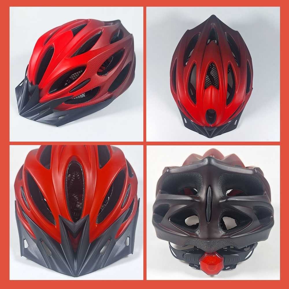 PRFCTSTTR BIKEBOY หมวกกันน็อคจักรยานสกู๊ตเตอร์พร้อมไฟท้าย - BK-168