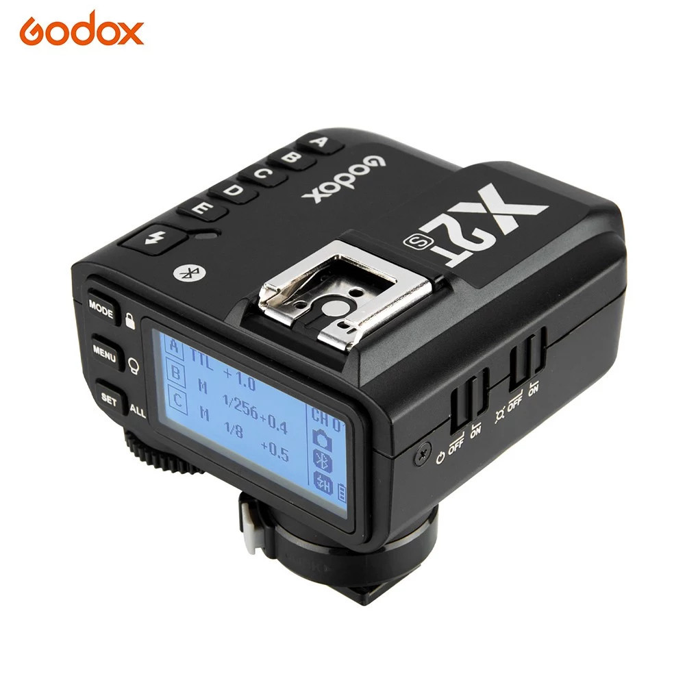 แฟลชทริกเกอร์ไร้สาย Godox X2T-N / X2T-S PRO เหมาะสําหรับกล้อง Nikon, Canon หรือ Sony ของคุณ (อุปกรณ์