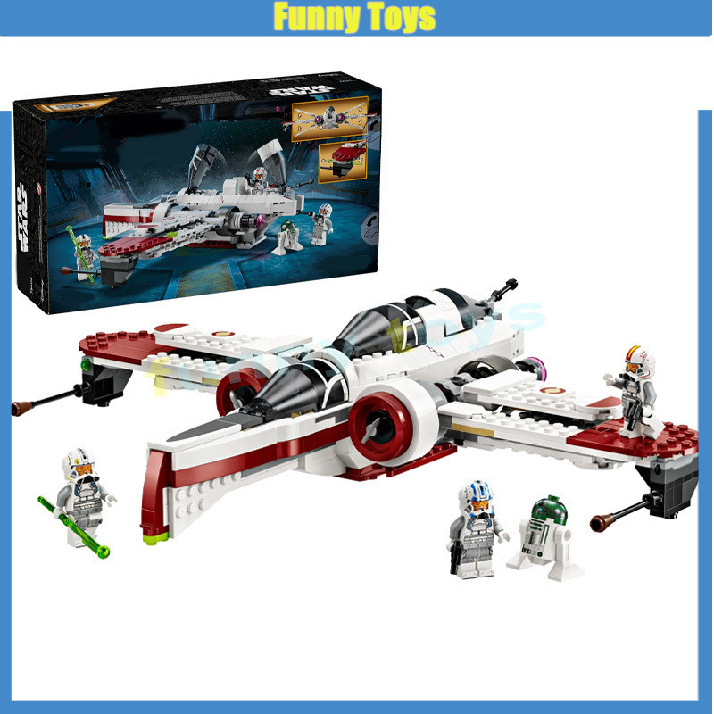 75402,ARC-170 Starfighter Building Blocks Revenge of the Sith,R4-P44 droid รูปของเล่นของขวัญสําหรับเ