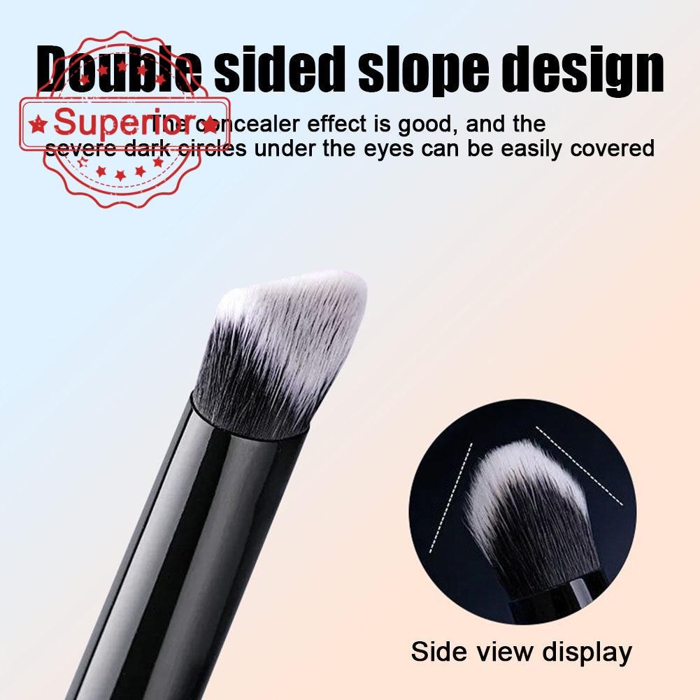 [cod&hot Sale] แปรงคอนซีลเลอร์ทั้งสองด้าน Slope Mark Brush Acne รูปพิเศษ P4d4