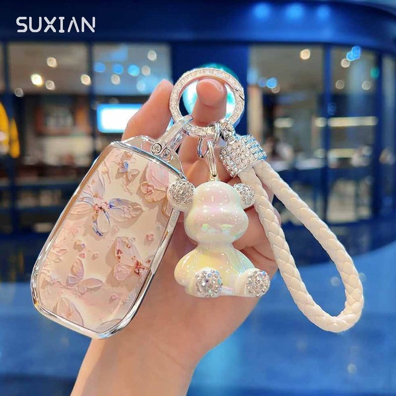 เหมาะสําหรับ Toyota Fortuner เคสกุญแจรถ Innova Zenix Camry Hilux Rocco Revo Rocco Yaris Corolla Cros