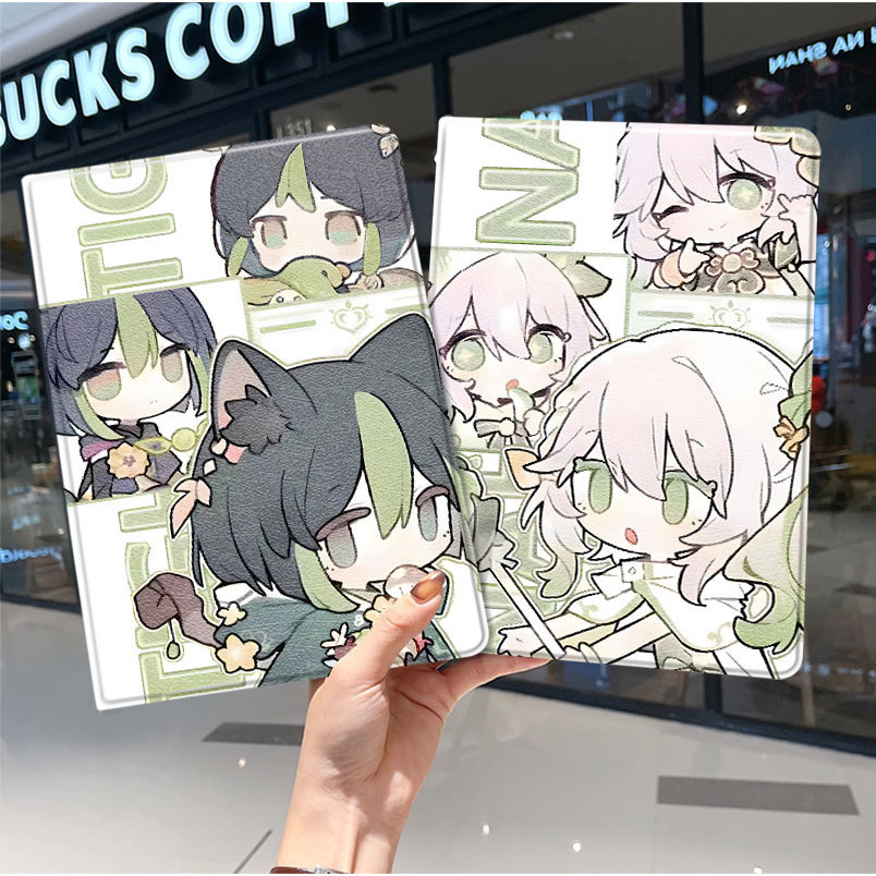 Yuanshen 2020 ipad9 เคสป้องกัน pro2024 Apple mini5 แจ็คเก็ต ipod10 Mini 4 Shell air6 เหมาะสําหรับ 2 