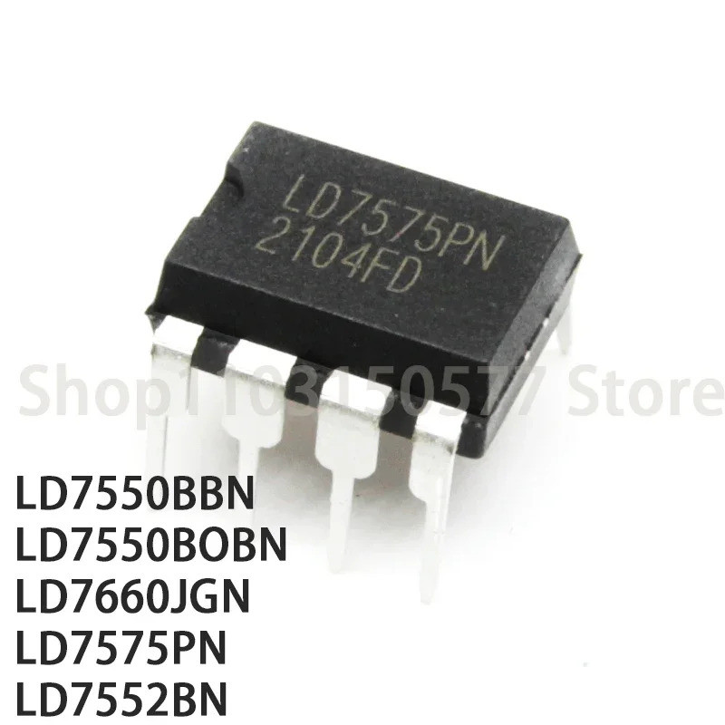 1-5PCS LD7550BBN LD7550BOBN LD7660JGN LD7575PN LD7552BN DIP8 ชิป ic