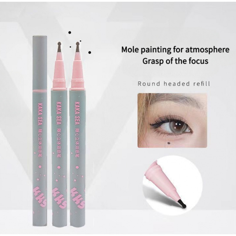 KAKA SEA Makeup Mole Pen ปากกาอายไลเนอร์กันน้ํารอยเปื้อนติดทนนาน