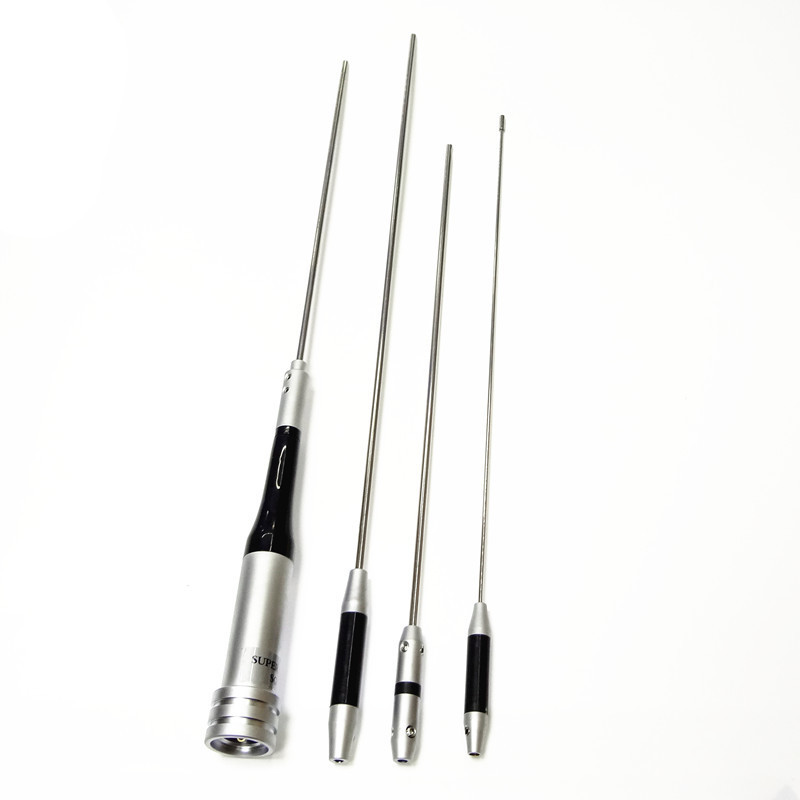 Gain รถ Walkie-Talkie-Talkie Talkie อุปกรณ์เสริมเสาอากาศ SG-7900 UV Dual-Segment 144/430MHZ เสาอากาศ