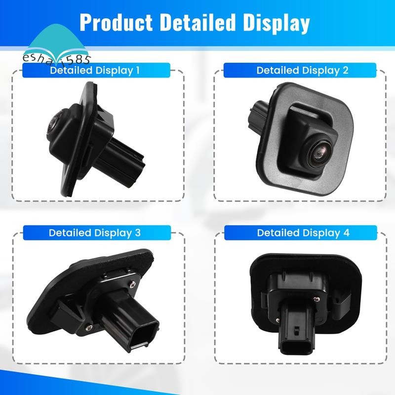 Eshai585Parking Assist Camera 284442-4AF0B 284442-4AF0A 284424AF0B สําหรับ L33Z 2013 2014 2015 2016 