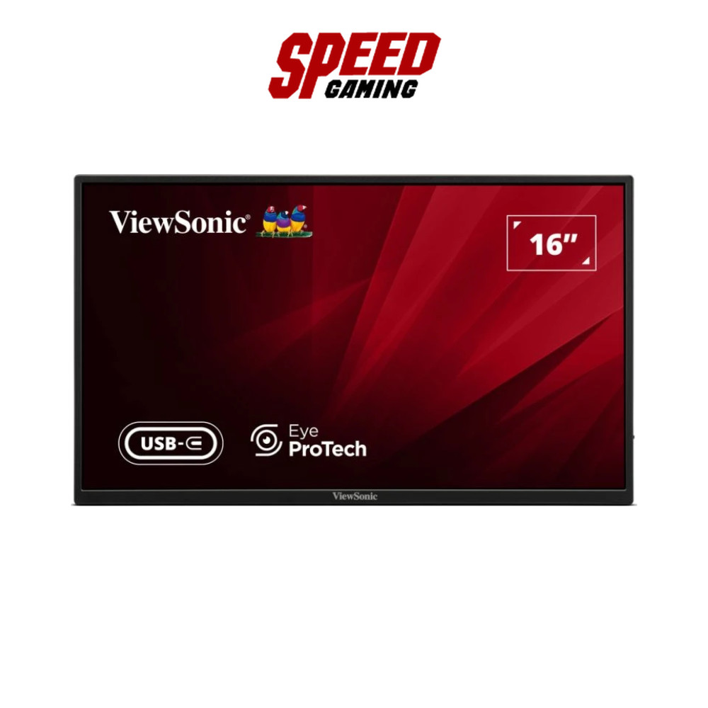 VIEWSONIC VA1650 | 16" IPS FHD 60Hz USB-C | Portable Monitor (จอมอนิเตอร์พกพา) | By Speed Gaming