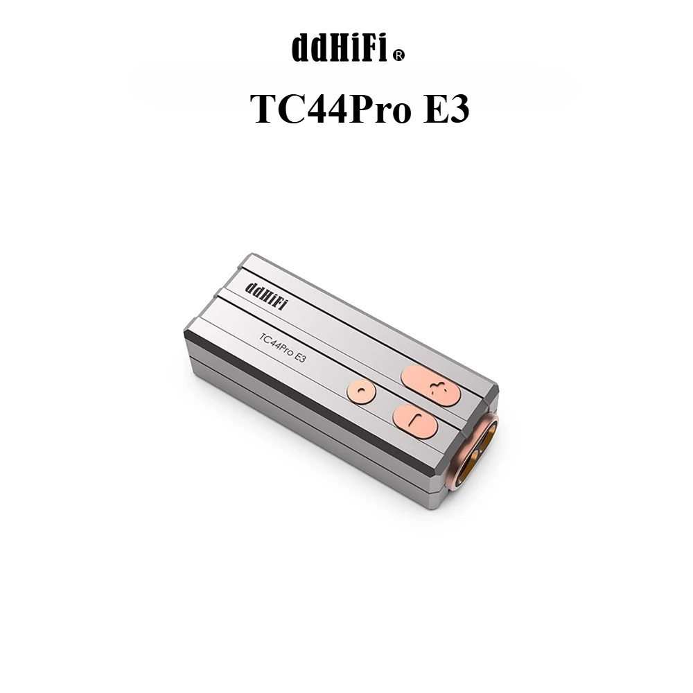 DD ddHiFi TC44Pro E3 Hi-Res DAC/AMP Adapter พร้อม Dual CS43198 DAC, 3.5 มม.และ 4.4 มม.เอาต์พุต Balan