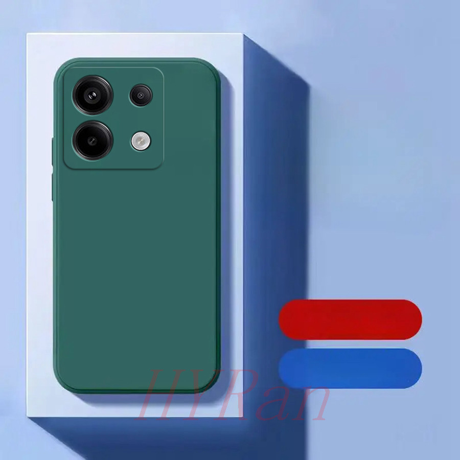 Poco X6 5G เคสโทรศัพท์ซิลิโคนสีทึบ YT รูปที่ 3