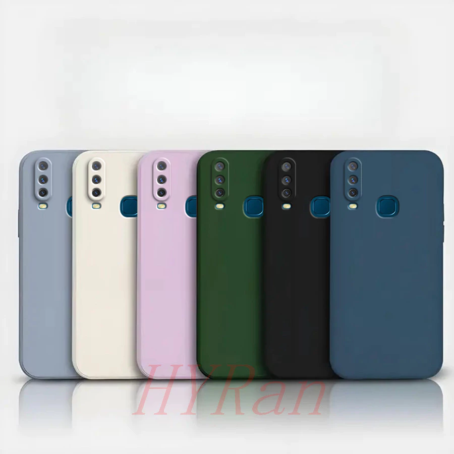 Vivo Y12 Y11 Y15 Y17 U10 เคสโทรศัพท์ซิลิโคนสีทึบ YT