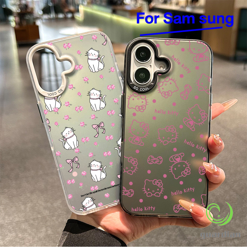 สำหรับ Samsung เคส A06 A16 4G 5G A12 รูปแบบเฮโลคิตตี้ M12 A04s A13 5G A25 A12 A03 A02s A05 A06 A14 M12 A30s A04s A50