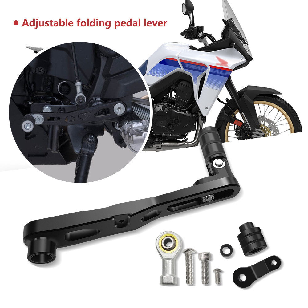 สําหรับ XL750 Transalp XL 750 2023-r Transalp750 รถจักรยานยนต์พับอลูมิเนียมเกียร์ Shifter Shift Peda