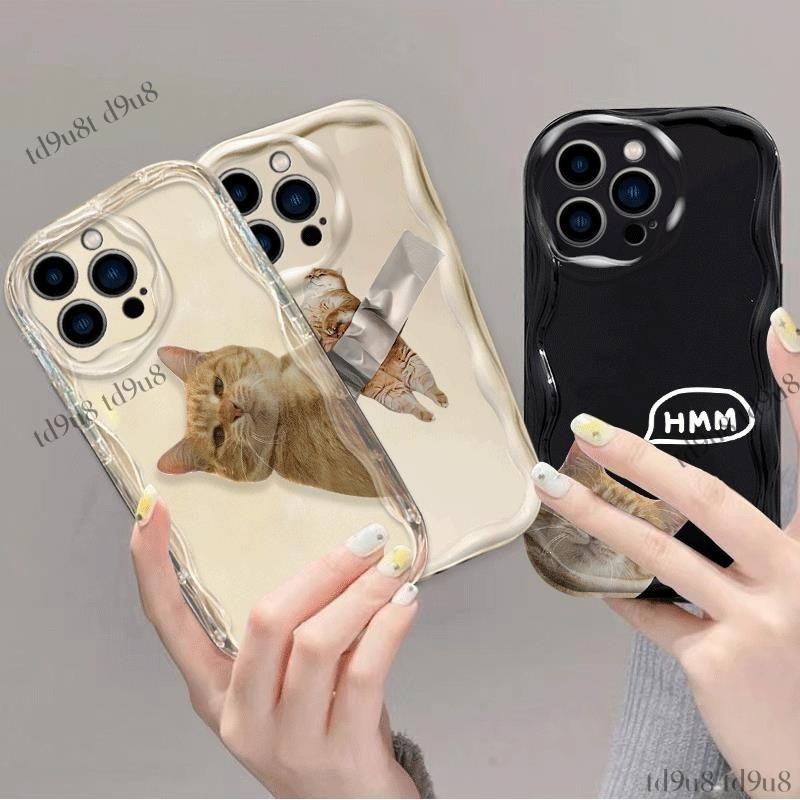 แมวน่ารักตลกกันกระแทกเคสโทรศัพท์realme 11 12 10T 5G 9i 5 5i 6i 5S 7 8 9 10 PRO C2 C11 C20 C15 C21 C1