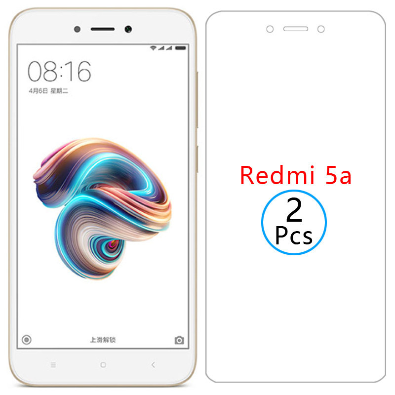 กระจกนิรภัยสําหรับ xiaomi redmi 5a กระจกนิรภัยป้องกันหน้าจอบน redmi5a 5 a5 ฟิล์ม xiomi xaomi ksiomi 