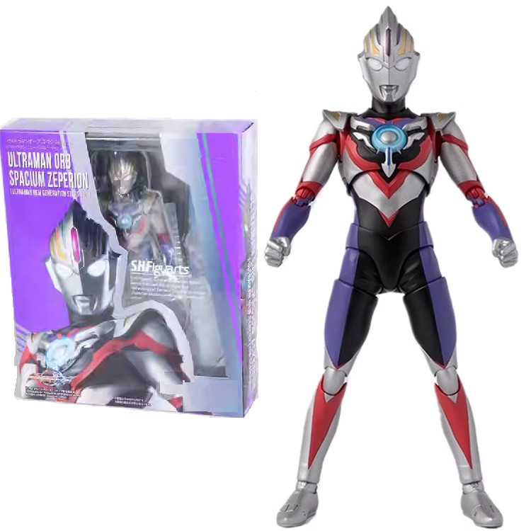 Shf Orb Ultraman Origin Form Native Form Orb Holy Sword Movable Model Figure Toy