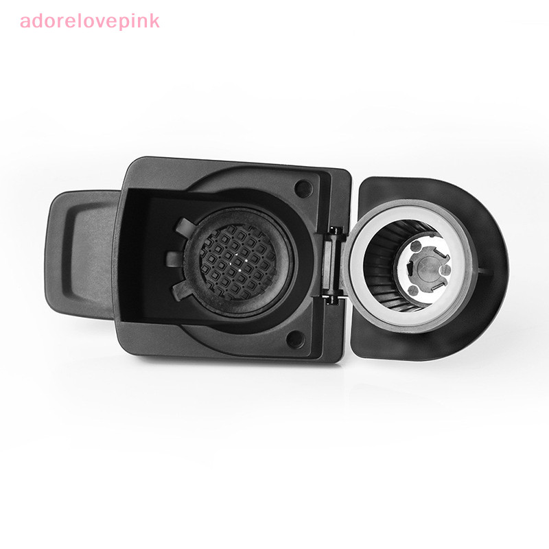 Adorelovepink อะแดปเตอร์แคปซูลแบบใช้ซ้ําได้สําหรับ Dolce Gusto แคปซูลกาแฟแปลงเครื่องชงกาแฟ Nespresso th