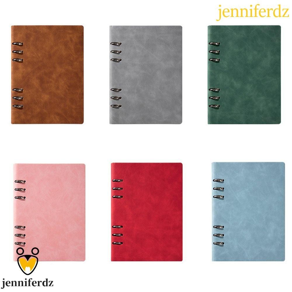 Jenniferdz สมุดโน้ตไดอารี่ แบบเกลียว 6 รู