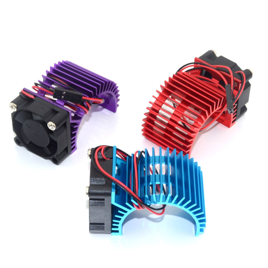 36 มม.Brushless มอเตอร์ฮีทซิงค์พัดลมระบายความร้อน RS540 550 540 3650 ขนาด DC 5V ไฟฟ้าเครื่องยนต์ความร้อนสําหรับ 1/10 RC รุ่นรถ Baja
