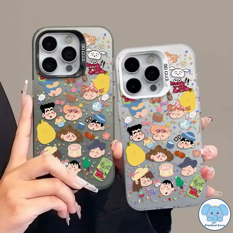 สุขสันต์วันเกิดกรณีสีเทียนชินจัง Infinix Smart 8 Plus 8 7 6 Hot 40i 30i 40 20 Play Spark 20C GO 2024 Camon 20 Note 30 40