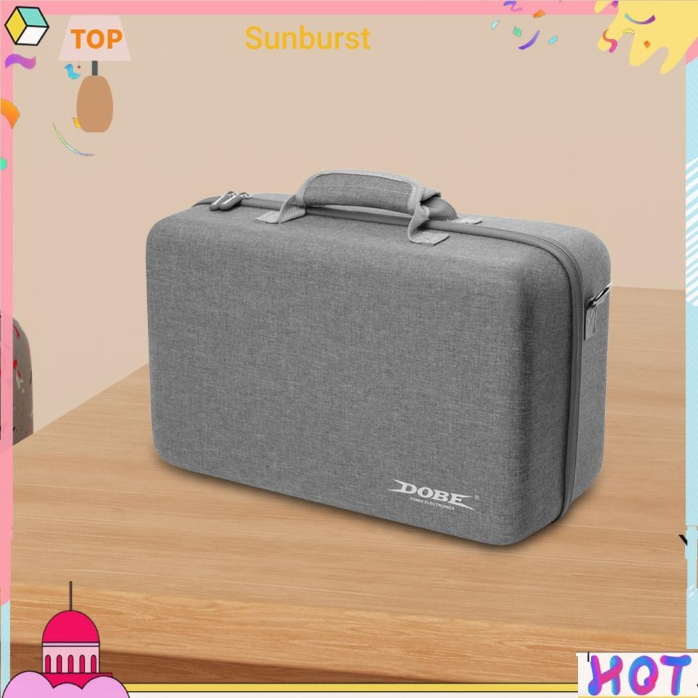 กระเป๋าเก็บเคสแข็งสําหรับคอนโทรลเลอร์คอนโซล PS5 Slim และอื่นๆ [Sunburst11.th]