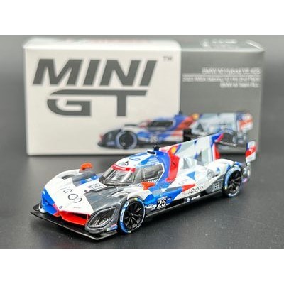 MINIGT BMW M Hybrid V8 #25 BMW M Team RLL 2023 IMSA Sebring 12 Hrs 2nd Place