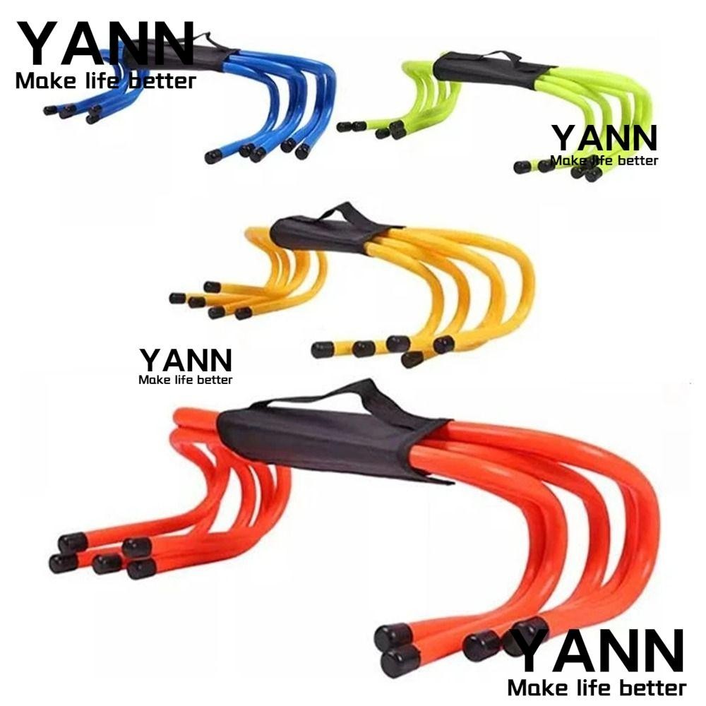 Yann1 Hurdle Ladder, Safety Speed Agility Training Equipment Football Hurdle, Football Supplies Portable 15/23cm Outdoor Socceride Rack