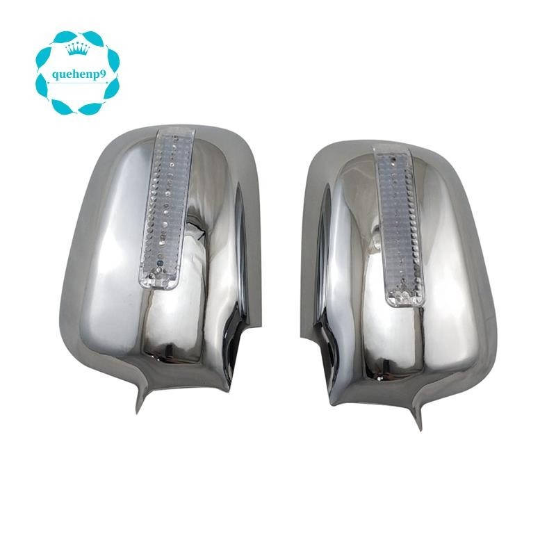 [quehenp9]2PCS กระจกมองหลังรถยนต์ครอบคลุม LED อุปกรณ์เสริมสําหรับ Honda CRV RD9 CR-V 2001 2002 2003 2004 2005 2006