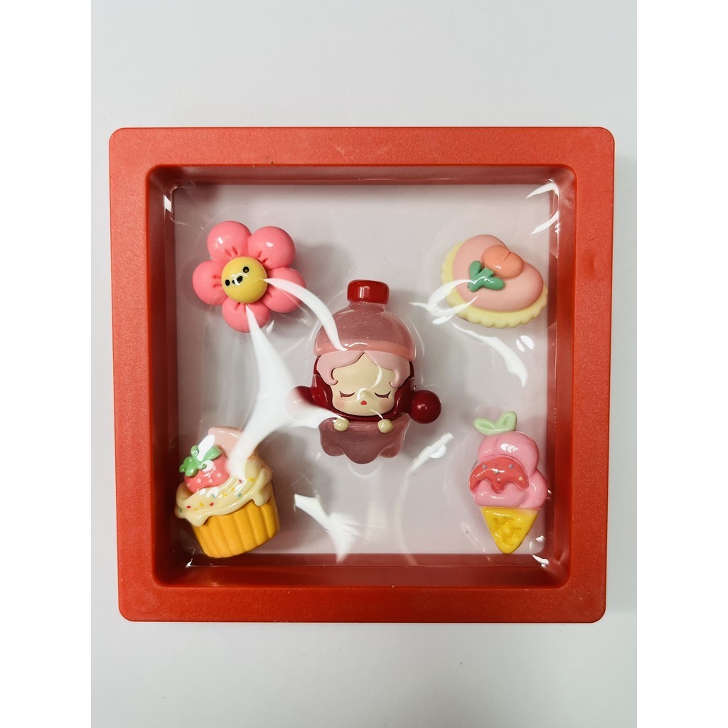 Pop Mart ของแท้ Hole รองเท้าหัวเข็มขัด DIY อุปกรณ์เสริมตุ๊กตาน่ารักตุ๊กตาตกแต่ง Handmade รองเท้าดอกไม้ที่ถอดออกได้