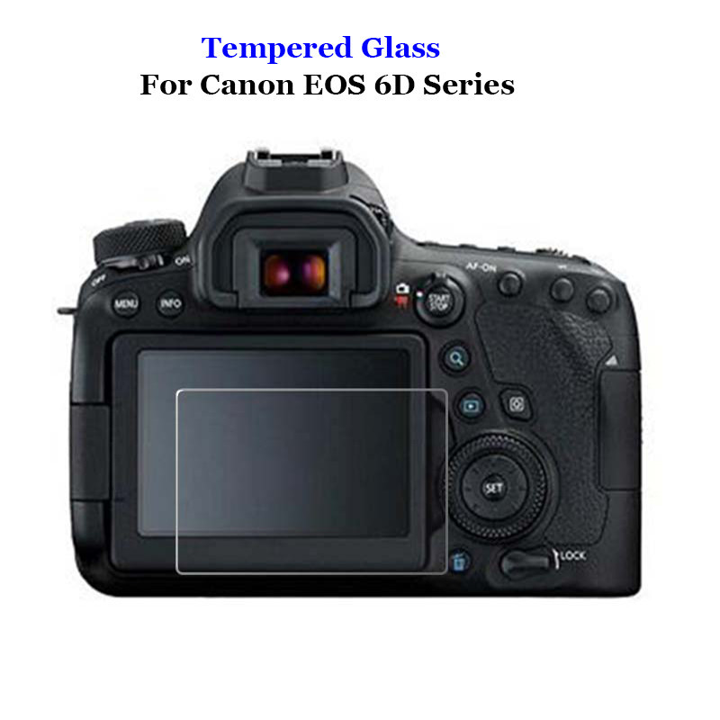 สําหรับ Canon EOS 6D Mark II 2 6D2 6DII Mark2 MK2 MarkII กล้อง Anti-Scratch Clear กระจกนิรภัย 9H 2.5D หน้าจอ LCD Protector ระเบิดฟิล์ม Toughened Guard