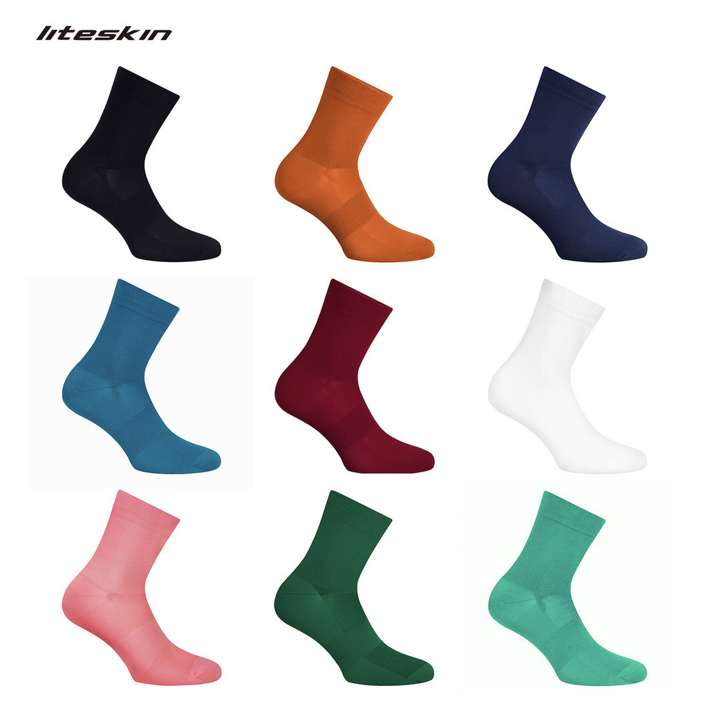 Liteskin Toccata ถุงเท้ากีฬา ระบายอากาศ น้ําหนักเบา สําหรับผู้ชาย ผู้หญิง เหมาะกับการวิ่ง เล่นบาสเก็ตบอล ฟุตบอล ขี่จักรยาน กลางแจ้ง