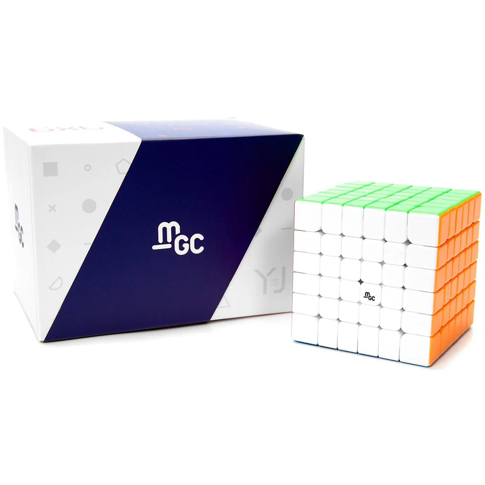 Yongjun MGC 6x6 Magnetic Cube Professional YJ MGC 6x6x6 ความเร็ว Cube ปริศนา Fidget ของเล่น