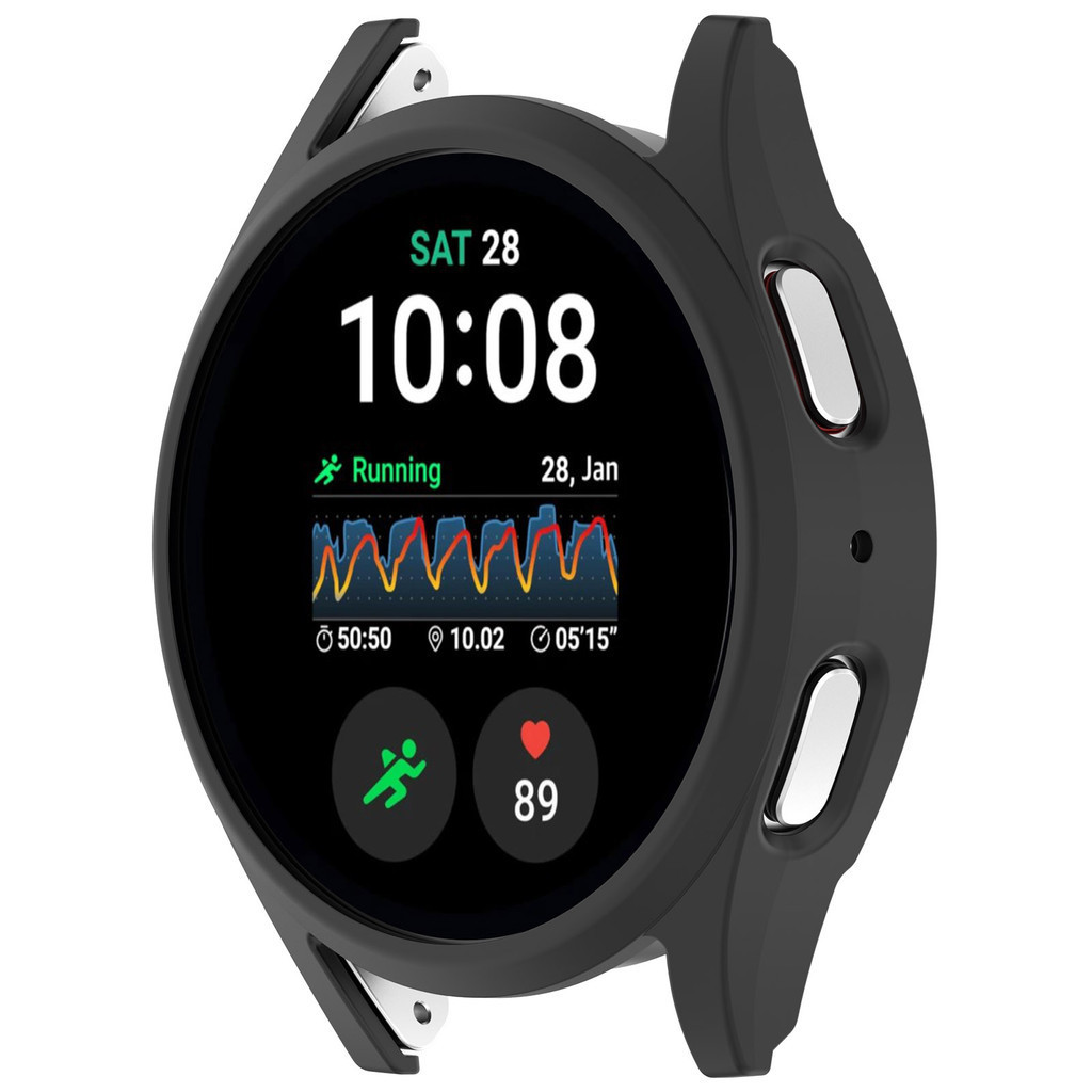Hollow PC Hard สําหรับ Samsung Galaxy Watch 7 40 มม.44 มม.ฝาครอบป้องกันเปลี่ยนกรอบ Shell กันชนกันกระแทก