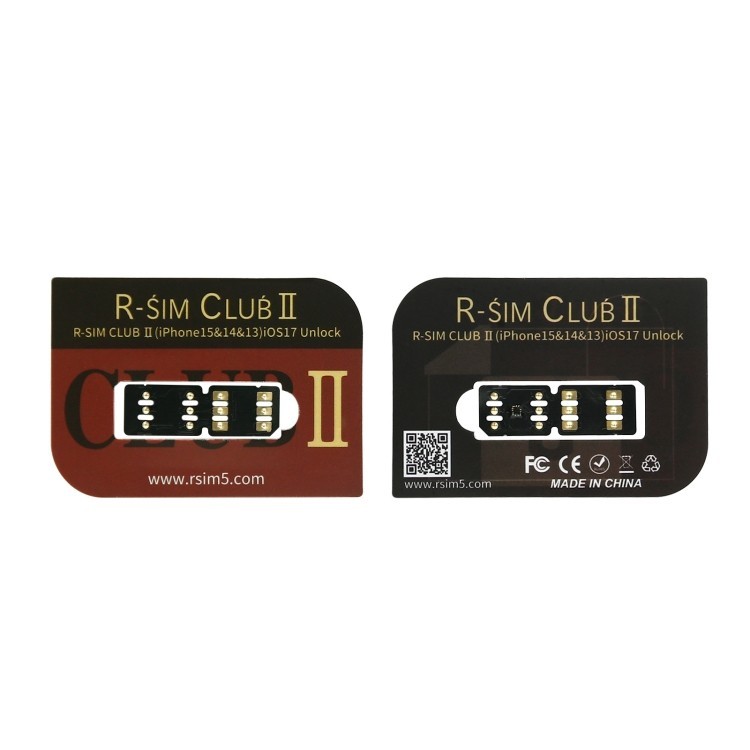 ขายดี R-SIM CLUB 2 ปลดล็อคการ์ดสําหรับระบบ IOS17 iPhone 15 12 13 14