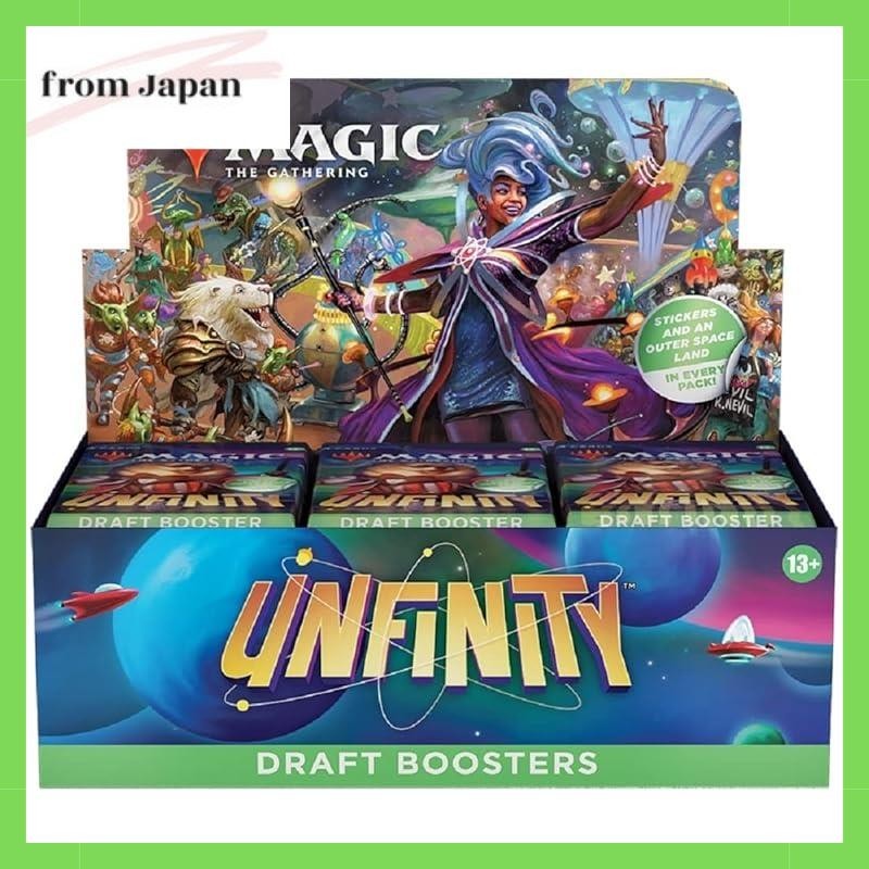 Magic: The Gathering Unfinity Draft Booster เวอร์ชันภาษาอังกฤษ 36 Pack Set D03790000 การ์ดสะสม Mtg พ