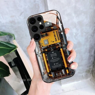 เคส Samsung S25 S26 S24 S23 S22 Ultra เคสแผงวงจร PCBA เคสโทรศัพท์ กันกระแทก พร้อมตัวป้องกันกล้อง สําหรับผู้ชาย เคสโทรศัพท์เทคโนโลยี