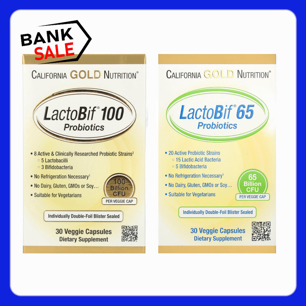 California Gold Nutrition, LactoBif Probiotics