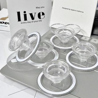 ด้ามจับโทรศัพท์ดูดแม่เหล็กทรงกลมสําหรับ iPhone 15 14 13 12 P…