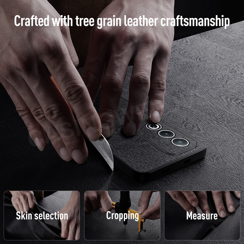 ปลอกสําหรับOppo A3 Pro A3x A3 Pro A5 A5i Pro 4G 5G 2025 Tree Grainปกหนังป้องกันAnti Fallและกันกระแทกเคสโทรศัพท์ ราคา ถูกที่สุด ดีลบีเคเค แกลเลอรีภาพที่ 8