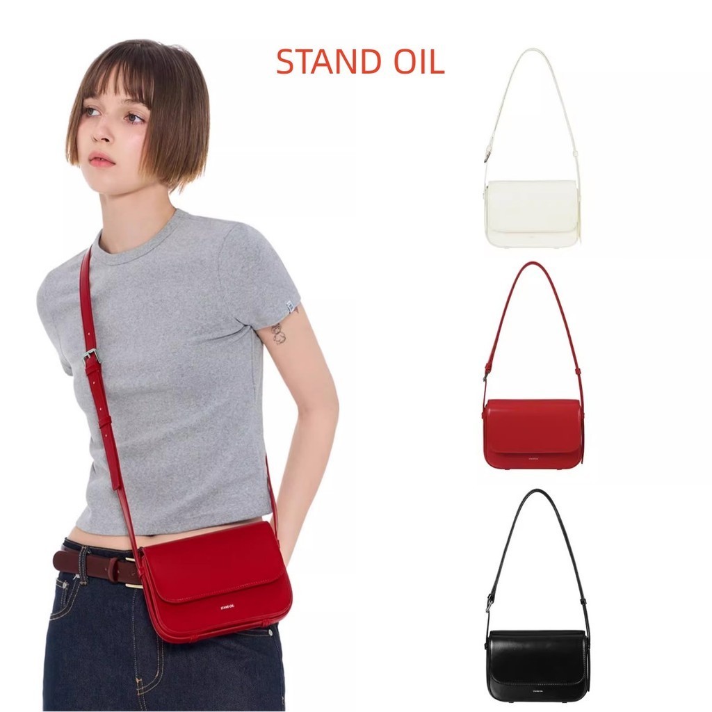 Stand Oil Riddle Bag Korean Designer Tofu Bag Summer New Shoulder Crossbody Bag